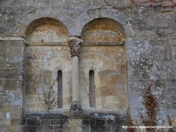 DETALLE DEL LIENZO NORTE DE LA TORRE